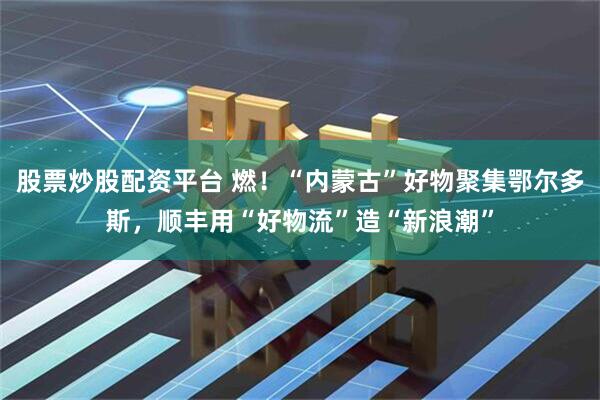 股票炒股配资平台 燃！“内蒙古”好物聚集鄂尔多斯，顺丰用“好物流”造“新浪潮”